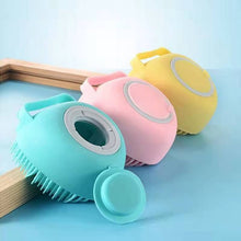 DogCatFri™ BathBrush - Massageborste i Silikon För Husdjur Med Shamponeringslåda 
