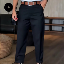 Icone™ ClassyPants: Klassisk Rak Passform Hög Midja Dambyxor 