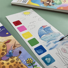 Kletshuts™ PocketWatercolor - Akvarellmålningsbok I Fickformat 