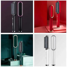 Rose® CeramicBrush- Hår Plattång Och Curler Borste 
