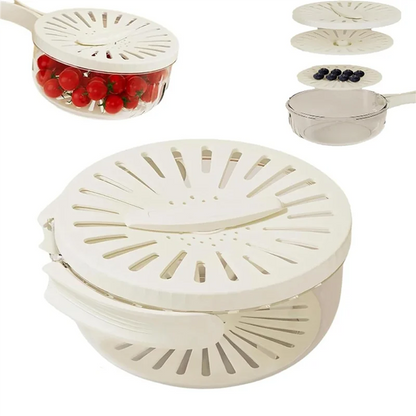 Globetrek° RinsingBasket: Ultimat Allt-I-Ett Sköljning, Avrinning Och Förvaring Korg