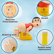 Kletshuts™ BubbleFun: Rolig Elektrisk Bubbla Blåsare Pojke Maskin Leksak