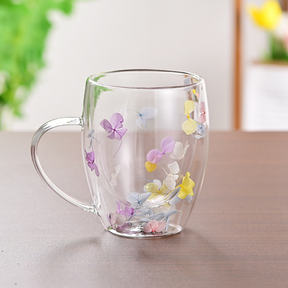 CrystalMug - Dubbel Skiktad Kreativ Glas Muggar