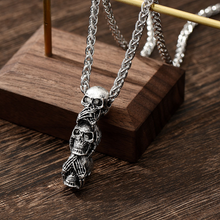 Jewelance™ SkullNecklace: Skallehalsband För Män Och Kvinnor