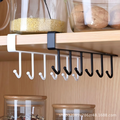 GlideHold® ShelfHooks 1+1 GRATIS: Hyllhängande Krokar För Kök Och Garderob