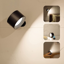 Ledsen™ RotatingLamp 1+1 GRATIS: Roterande Trådlös LED Vägg Lampa