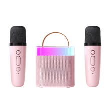 KaraokePro – Mini Karaoke Maskin Med Trådlösa Mikrofoner
