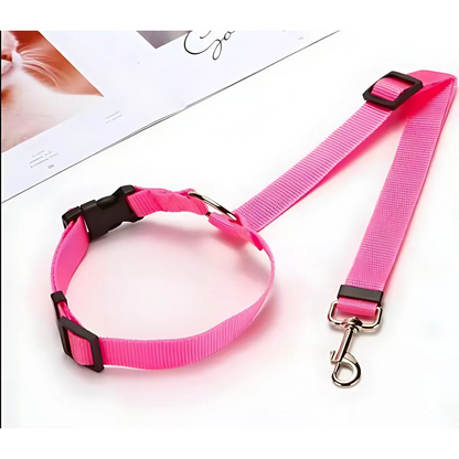 DogCatFri™ CarLeash 1+1 GRATIS: Justerbar Säkerhets Husdjur Bilbarnstol Koppel