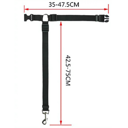 DogCatFri™ CarLeash 1+1 GRATIS: Justerbar Säkerhets Husdjur Bilbarnstol Koppel