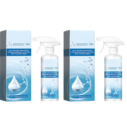 StainRemover 1+1 GRATIS - Kraftfull Spray Kläder Fläckborttagare