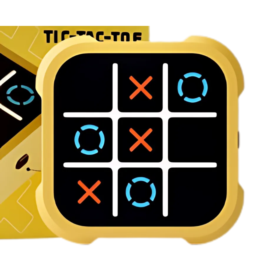 Kletshuts™ FunTicTacToe: Interaktivt Elektroniskt Tic-Tac-Toe Game For Alla Åldrar