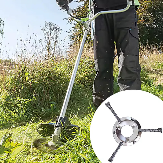 TrimmerWire 1+1 GRATIS: Lätt Att installera Hållbar Ståltråd Trimmhuvud