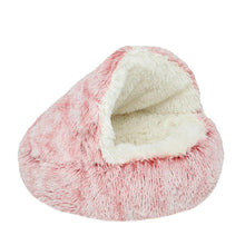 DogCatFri™ CozyCave - Premium Husdjur Plysch Säng Grotta 