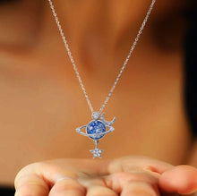 Jewelance™ MoonNecklace 1+1 GRATIS: Blå Planet Stjärna Måne Hänge Halsband