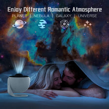 GalaxyProjector - 360° Roterande Galax Natt Ljus