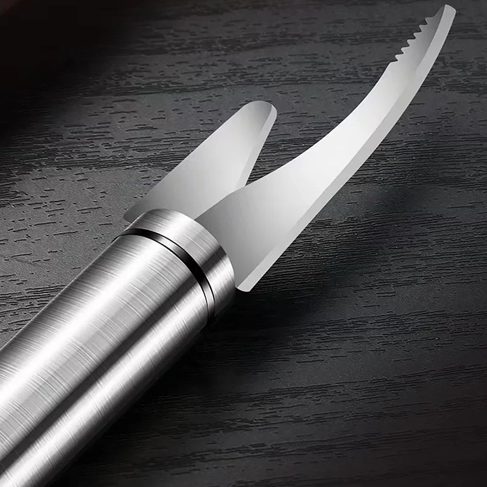 Globetrek° MawKnife 1+1 GRATIS: Multifunktionell Havetmat Maw Kniv