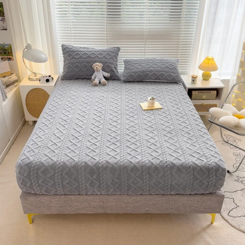 FluffySheets - Ultra Mjuk Och Varm Kvalitet Säng Ark Set