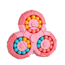 Kletshuts™ SensoryToy - 2 i 1 Rubiks Kub / Magisk Böna Gyro Fidget Spinner 