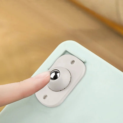 FurnitureWheels - Självhäftande 360° Roterande Möbler Hjul