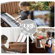 KeyboardLabel - Avtagbar Piano och Tangentbord Silikon Etikett