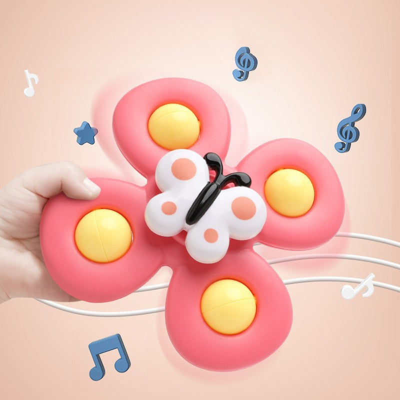 Kletshuts™ SpinnerToy – Mjuka Sugande Sensoriska Rörliga Leksaker