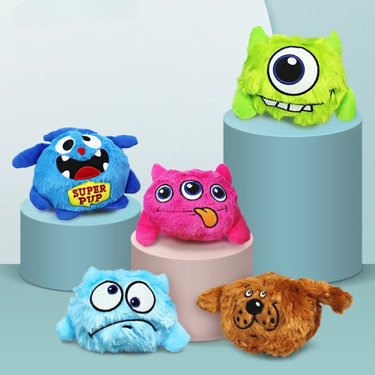 DogFri™ MonsterBall - Monster Dog Aktiv Bollleksak