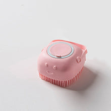 DogCatFri™ BathBrush - Massageborste i Silikon För Husdjur Med Shamponeringslåda 