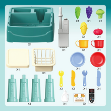 Kletshuts™ KitchenToy: Interaktiv Barn Kök Lek Leksak Set 