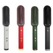 Rose® CeramicBrush- Hår Plattång Och Curler Borste 