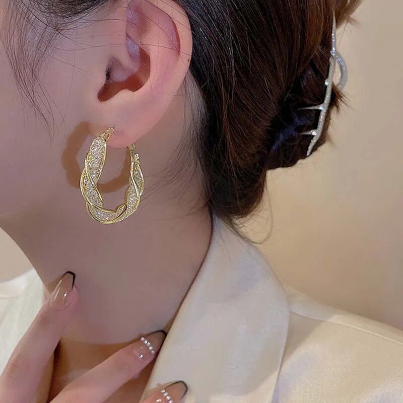 Jewelance™ Twist – Trendiga vridna örhängen