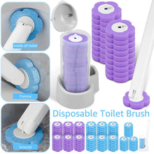 Cleaner Pro° ToiletCleaner: Engångsstoalettborste Huvud Rengöringsset