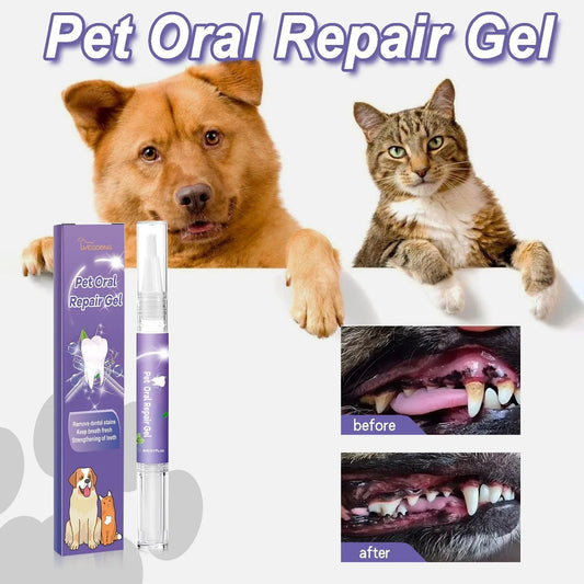 DogCatFri™  DentalPet: Husdjur Dental Reparation Och Rengöring Gel
