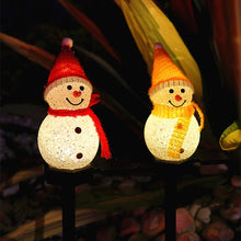 Ledsen™ Snowman - Vattentät Solenergi Snögubbe Lampa 