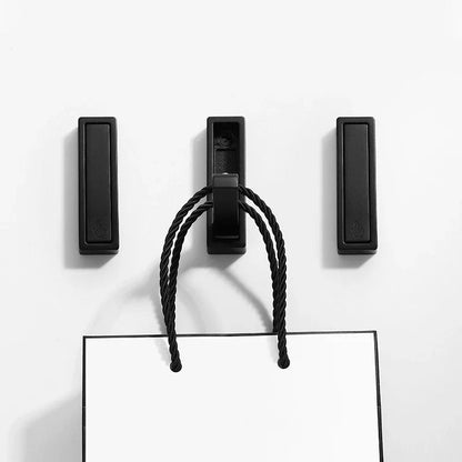 GlideHold® FoldingHooks: Rektangelformade Fällbara Rock- och Klädkrokar