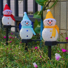 Ledsen™ Snowman - Vattentät Solenergi Snögubbe Lampa 