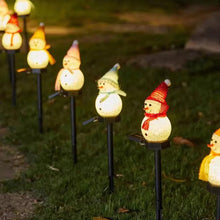 Ledsen™ Snowman - Vattentät Solenergi Snögubbe Lampa 