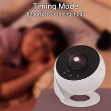 GalaxyProjector - 360° Roterande Galax Natt Ljus
