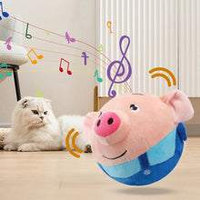 DogCatFri™ BouncingToy: Interaktiv Husdjur Studsande Plyschleksak Boll