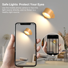 Ledsen™ RotatingLamp 1+1 GRATIS: Roterande Trådlös LED Vägg Lampa