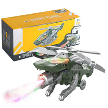 Kletshuts™ Dino - LED Transformerande Dinosaurie Helikopter Leksak 
