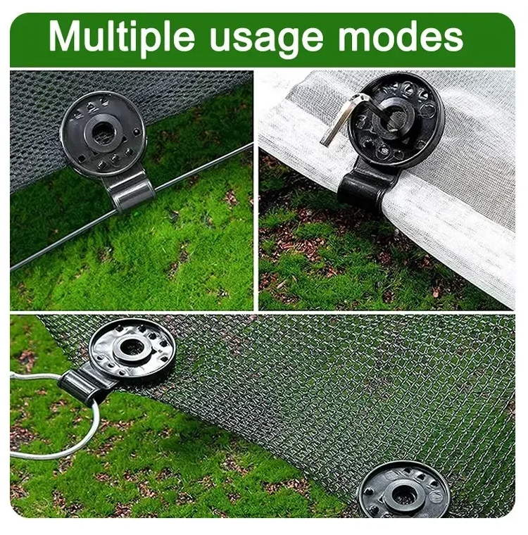 GlideHold® ShadeClips: Utomhustält Och Tygskugga Hållbara Klämmor