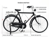 Kletshuts™ Cykel - Gör-Det-Själv-Cykel Modell Skala Leksak 