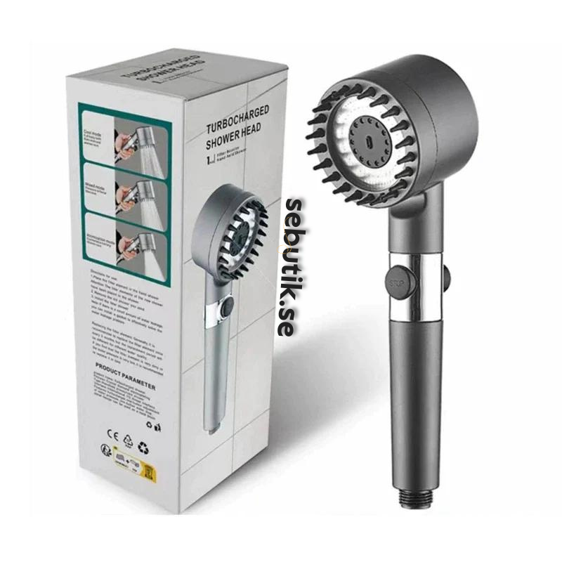 Borhe® Shower - 4 i 1 Massage Och Hudvård Multifunktionellt Duschmunstycke 