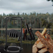 WoodSplitter - Bärbar Vedklyv Av Gjutjärn