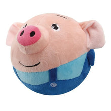DogCatFri™ BouncingToy: Interaktiv Husdjur Studsande Plyschleksak Boll