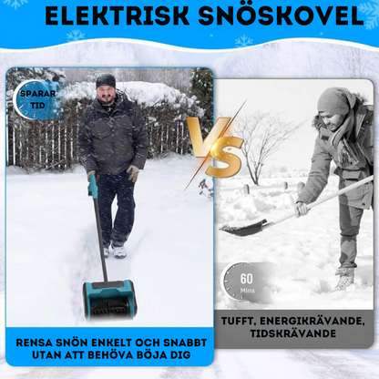 Batteridriven Snöskovel