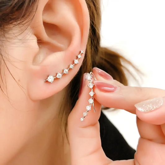 Jewelance™ ClipEarrings 1+1 GRATIS: Lång Elegant Clips Örhängen I Present Ask