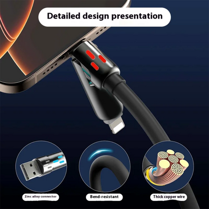 Globetrek° UniversalCable 1+1 GRATIS: Universell Smart Multipel Laddar Kabel