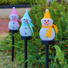Ledsen™ Snowman - Vattentät Solenergi Snögubbe Lampa 