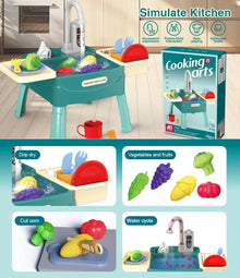 Kletshuts™ KitchenToy: Interaktiv Barn Kök Lek Leksak Set 